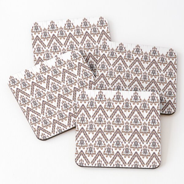 Item preview, Thai Ikat Border Chevron | Traditional Handwoven Textile designed and sold by Mondee Shop.