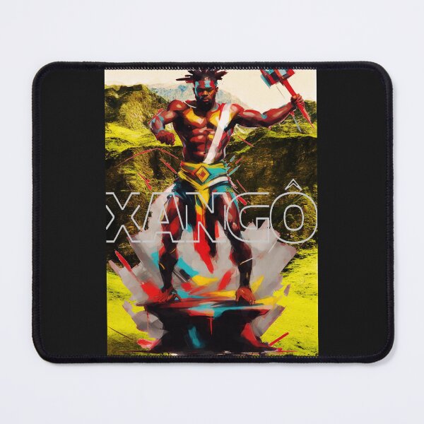 Item preview, Xangô the african Brazilian Justice and Thunder God V2 designed and sold by Helios Be. Lavsh.