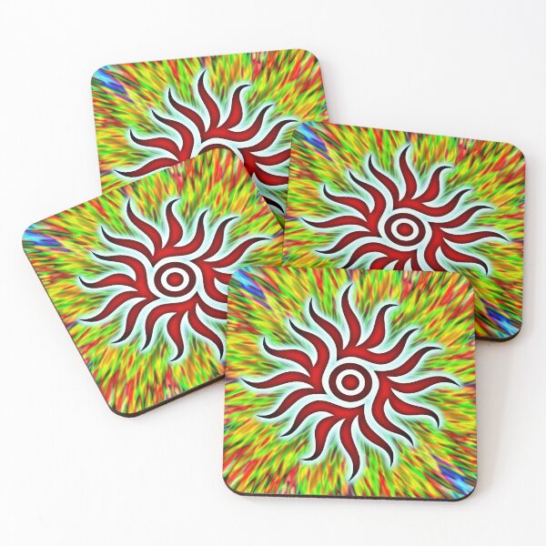Item preview, Psychedelic Tribal Sun designed and sold by glowdesigns.
