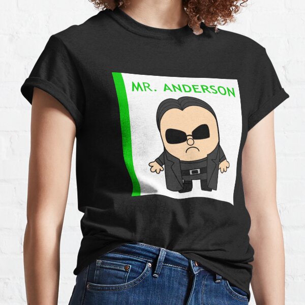 Item preview, Mr. Men Mister Anderson (Neo / Matrix) designed and sold by MonsieurGeek.