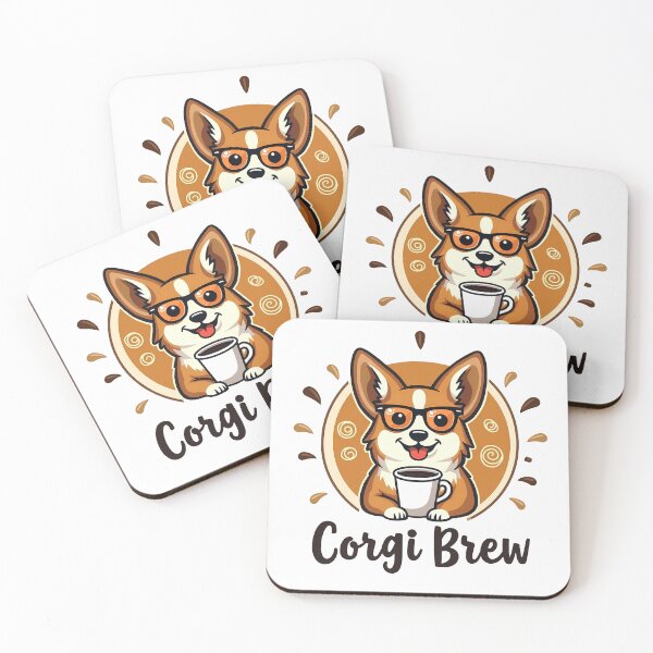 Aperçu de l'œuvre Corgi Brew créée et vendue par zoughlal.