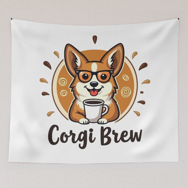 Item preview, Corgi Brew designed and sold by zoughlal.