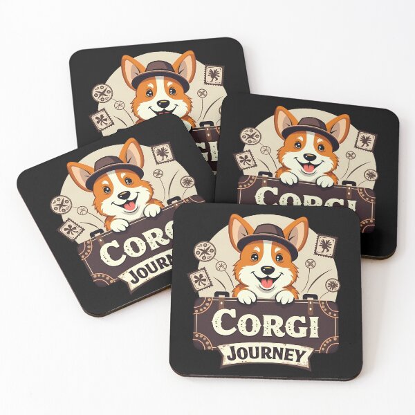 Item preview, Corgi Journey designed and sold by zoughlal.