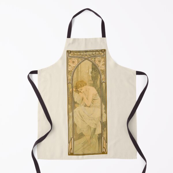 Item preview, Frank McCarthy - Alphonse Mucha - The Times of the Day - Night's Rest, 1899 designed and sold by elektronen.