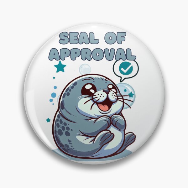 Item preview, Seal of Approval  designed and sold by fabledesigncompany.