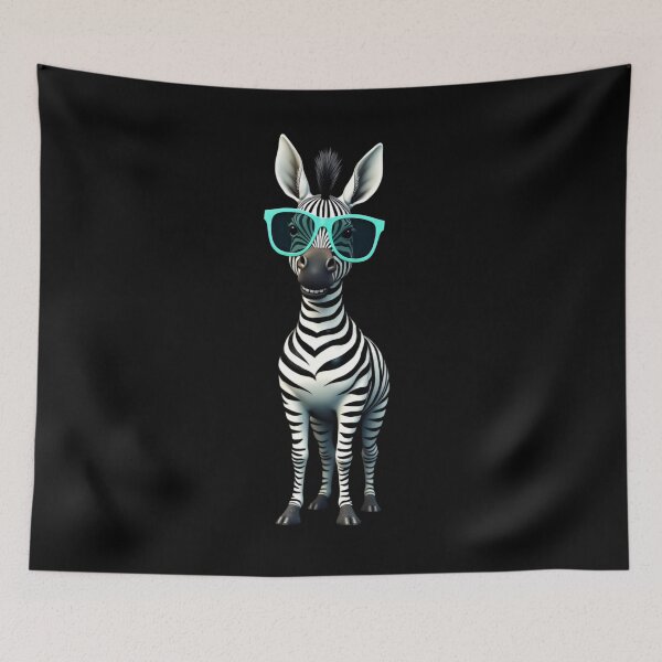 Item preview, Cool Zebra with Sunglasses Funny Animal Lover designed and sold by ArtFromBeyond.