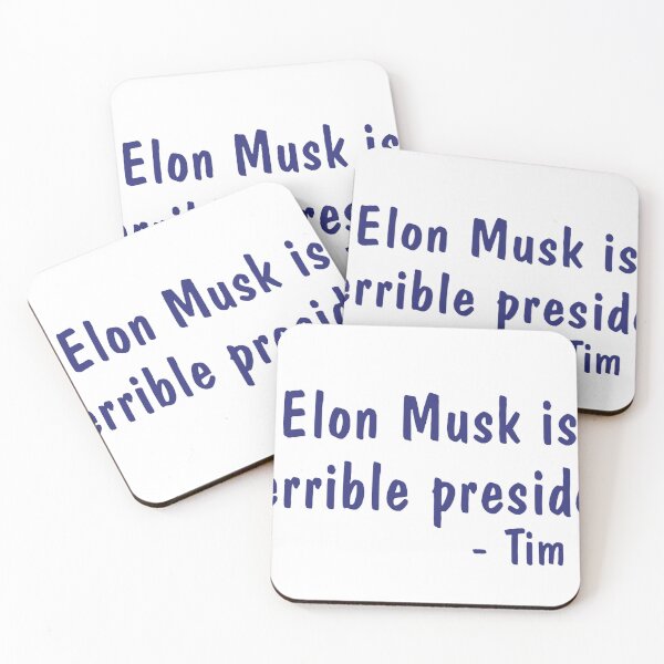 Item preview, Elon Musk is a terrible president - Tim Walz designed and sold by TheDefiantDog.