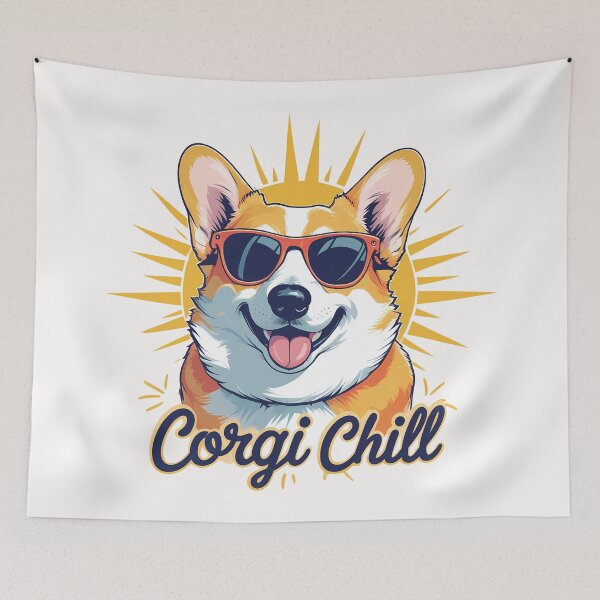 Item preview, Corgi Chill designed and sold by zoughlal.