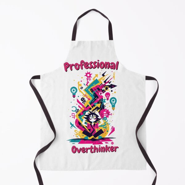 Item preview, Professional Overthinker – Anxiety & Overthinking Humor designed and sold by SADStyleDesigns.
