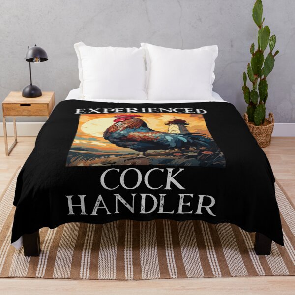 Item preview, Experienced Cock Handler Funny Animal Saying designed and sold by Dressed For Duty.
