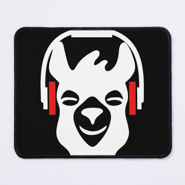 Item preview, Llama listening to music designed and sold by SeanSmithArt.