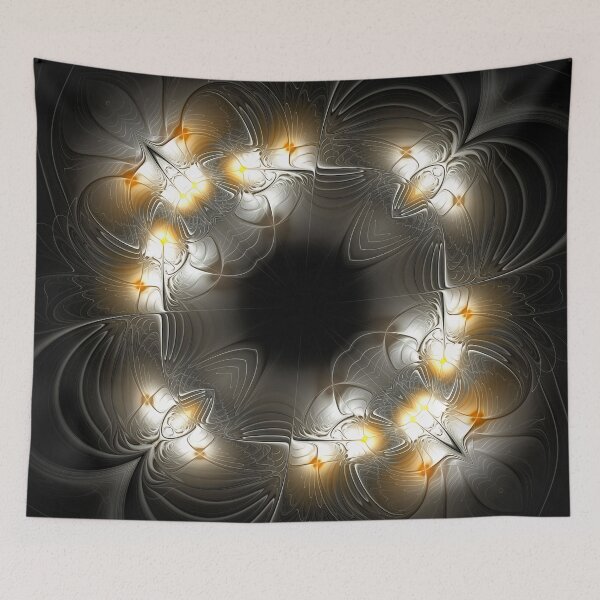 Item preview, Luminous Petals: The Obsidian Bloom of Starlight designed and sold by bloorose.