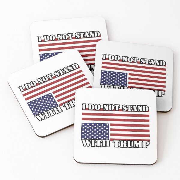 Item preview, I do not stand with trump designed and sold by TheDefiantDog.