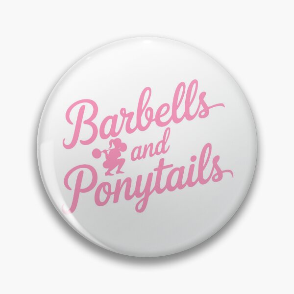 Item preview, Pink Barbells And Ponytails! designed and sold by PMCreative.