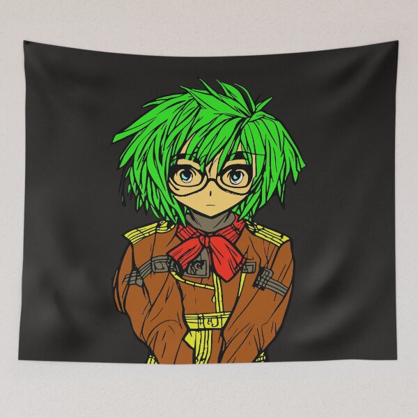 Item preview, Green Girl Anime designed and sold by lascositasdetri.