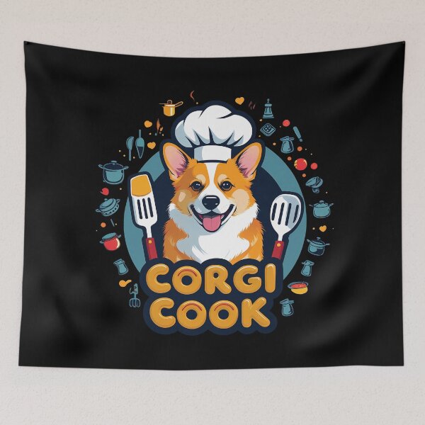 Item preview, Corgi Cook designed and sold by zoughlal.