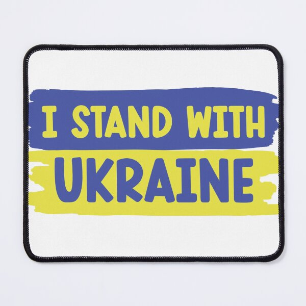 Item preview, I stand with Ukraine designed and sold by TheDefiantDog.