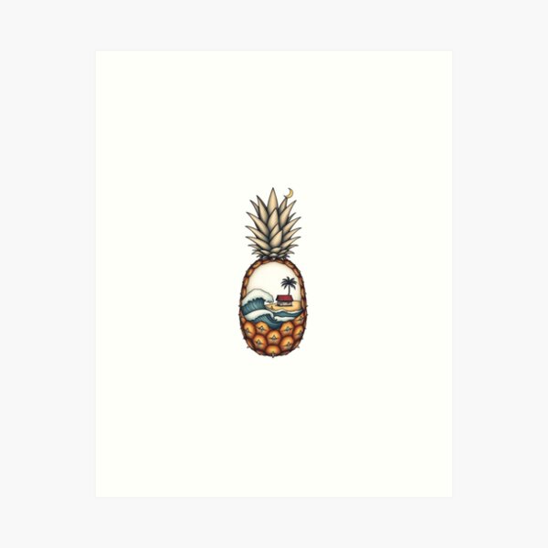 Item preview, Stand Tall be a Pineapple  designed and sold by HeritageTrading.