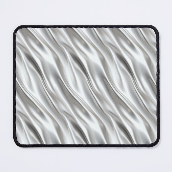 Item preview, Brushed Silver Waves Metallic Pattern designed and sold by patternicco.