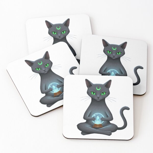 Item preview, Astral Guide Cat designed and sold by CamiloHiPa.