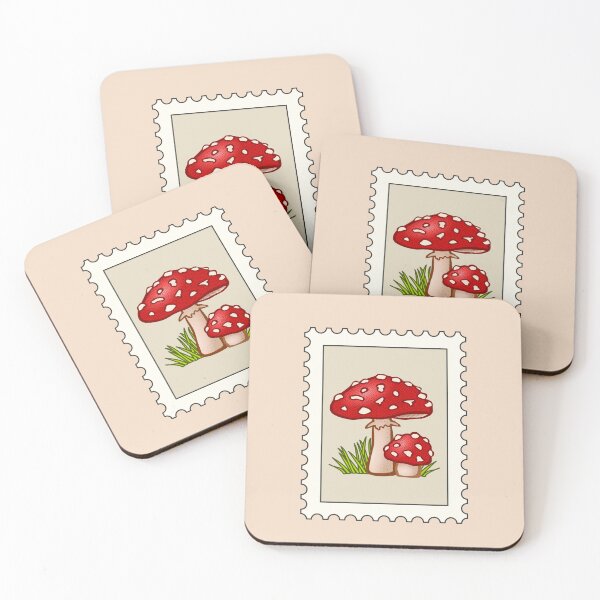 Item preview, Pequeños hongos venenosos designed and sold by JLSiegleStudio.