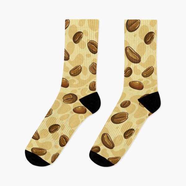 Item preview, Roasted Coffee Bean Dreams - Warm & Cozy Caffeine Lover Fabric Design designed and sold by Nouveaupattern.