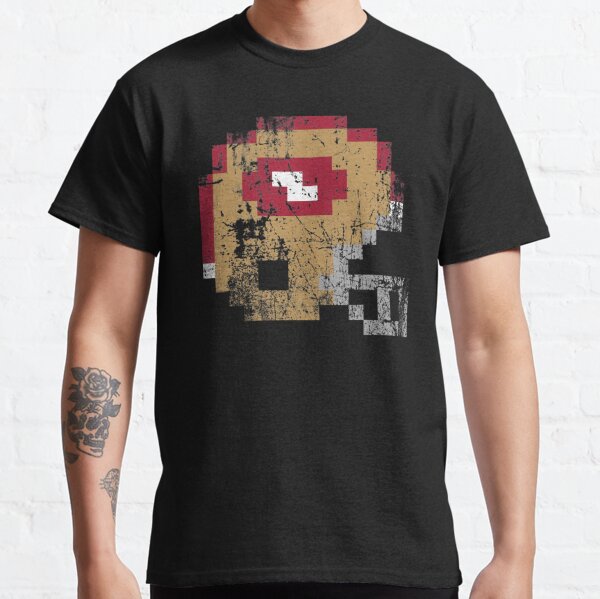 Washington Redskins Retro 8-bit Helmet Shirt - Peanutstee