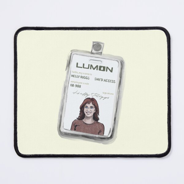 Item preview, Severance inspired Helly Riggs Lumon Employee Badge designed and sold by Chloë, Natalie, & Sam Buse.