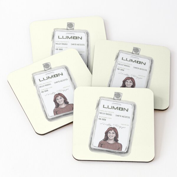 Item preview, Severance inspired Helly Riggs Lumon Employee Badge designed and sold by Chloë, Natalie, & Sam Buse.