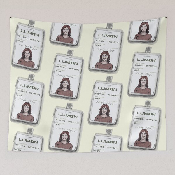 Item preview, Severance inspired Helly Riggs Lumon Employee Badge designed and sold by Chloë, Natalie, & Sam Buse.