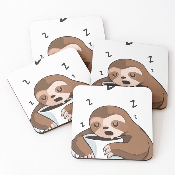 Item preview, Coffee Sloth designed and sold by AmazingArtMandi.