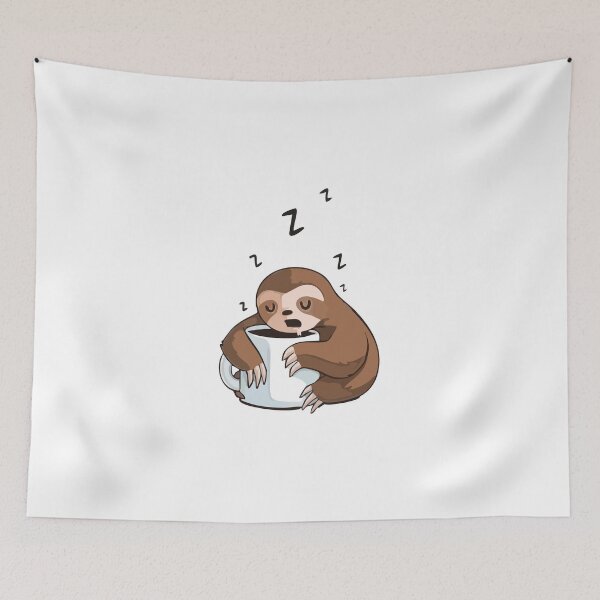 Item preview, Coffee Sloth designed and sold by AmazingArtMandi.
