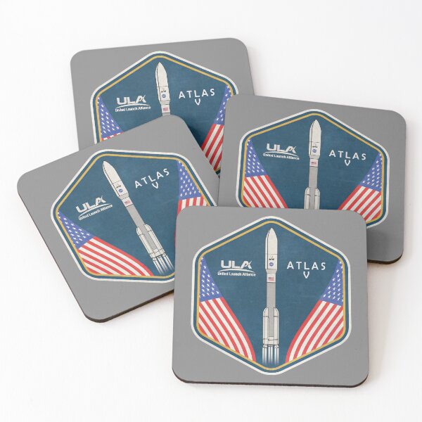 Item preview, Atlas V Rocket Badge designed and sold by BGALAXY.