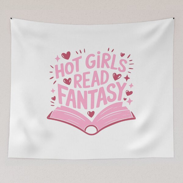 Item preview, Hot Girls Read Fantasy! designed and sold by PMCreative.