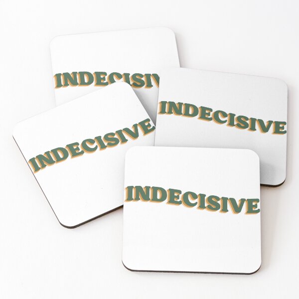 Item preview, Indecisive Bubble Letter Text Art designed and sold by RetroPine.