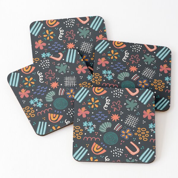 Item preview, Vibrant Hand-Drawn Doodle Pattern designed and sold by Denny-Danny.