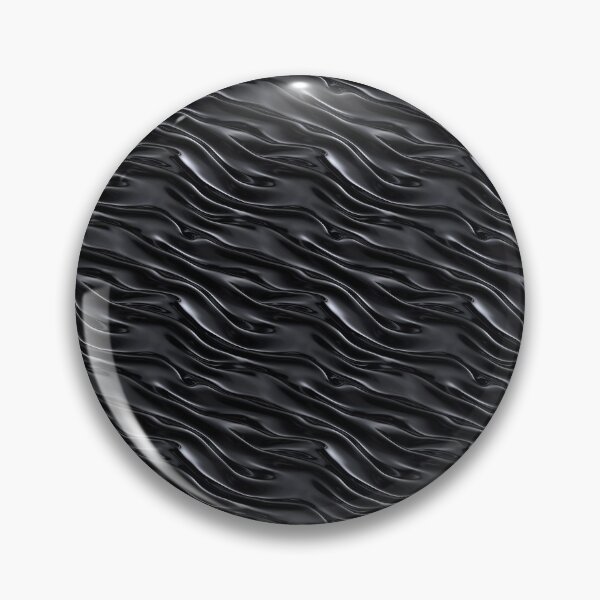 Item preview, Dark Chrome Metallic Wavy Pattern designed and sold by patternicco.