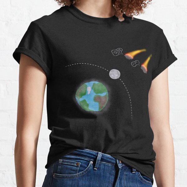 Vista previa del artículo con la obra «¡Comet le puso un anillo!», diseñado y vendido por Retreker.