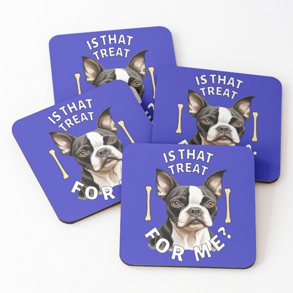 Item preview, Boston Terrier Dog Pet Owner Design Is That Treat For Me? designed and sold by fantasticdesign.