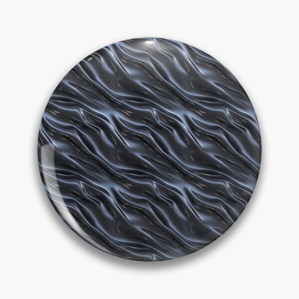 Item preview, Minimal Dark Chrome Metal Waves Design designed and sold by patternicco.