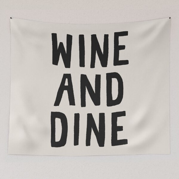 Item preview, Wine And Dine designed and sold by Me And The Moon.
