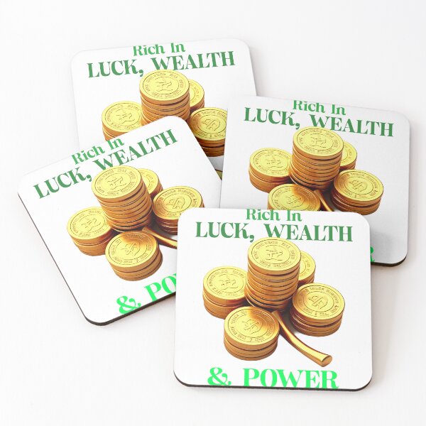 Item preview, Rich in Luck Wealth & Power designed and sold by gogettadriptees.