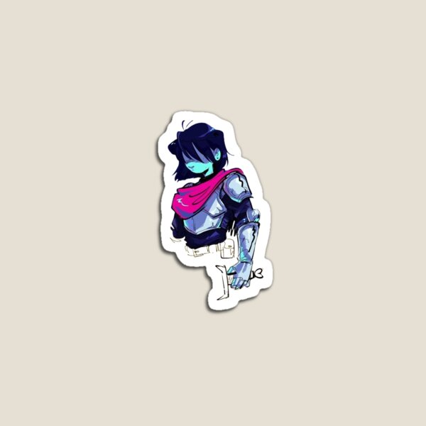 Aperçu de l'œuvre navire Deltarune Kris | Jeu Deltarune Kris | Deltarune Kris x Ralsei | Kris Deltarune créée et vendue par DanielaDuartey.