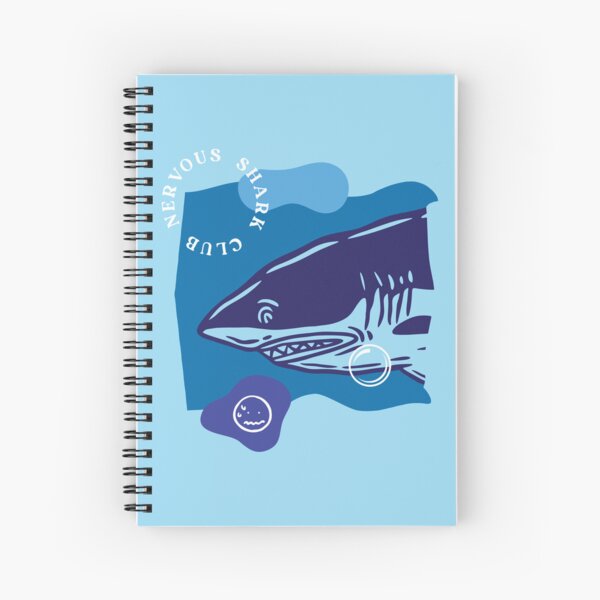 Vista previa del artículo con la obra «Club del tiburón nervioso», diseñado y vendido por Bad Juju Design.