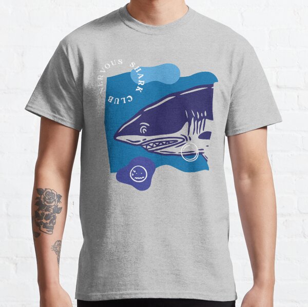 Item preview, Nervous Shark Club designed and sold by Bad Juju Design.