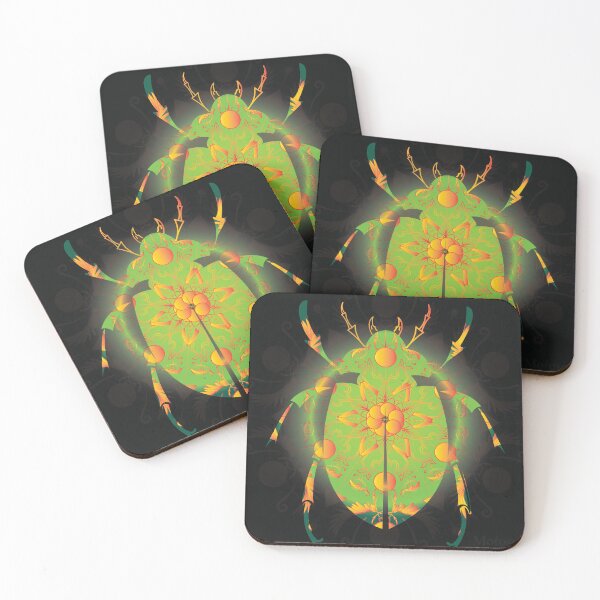 Item preview, Sacred Scarab Mandala designed and sold by Morose-merch.