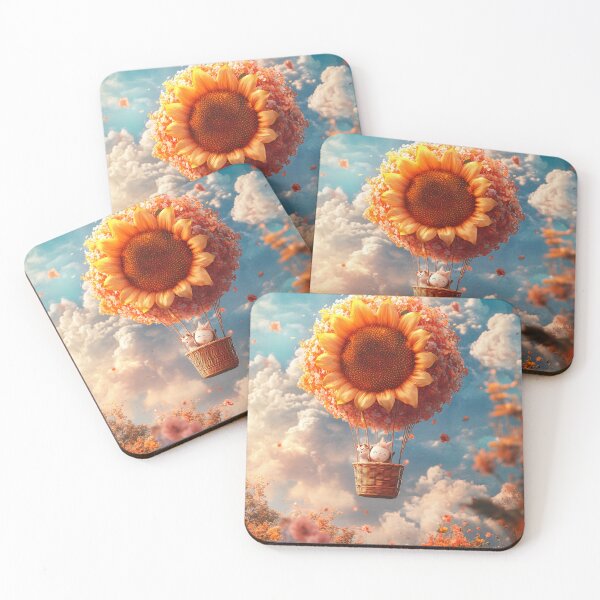 Item preview, Sunflower hot air balloon designed and sold by Brendon987.