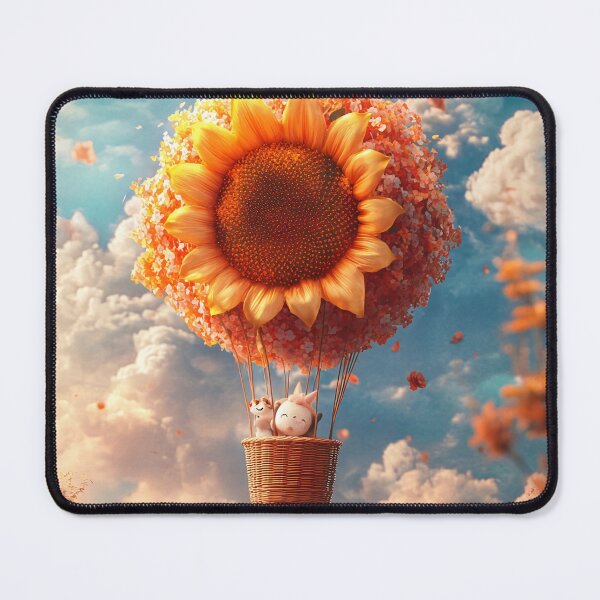Item preview, Sunflower hot air balloon designed and sold by Brendon987.