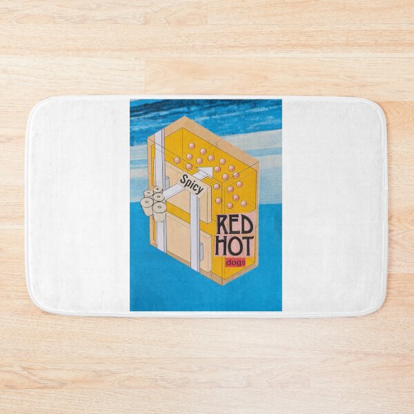 Item preview, Spicy Red Hot Dogs designed and sold by ScottBakerPoet.