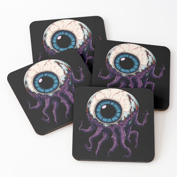Item preview, Cosmic Eyeball Horror – The Watcher with Wiggly Tentacles! designed and sold by DopeVibeStuff.